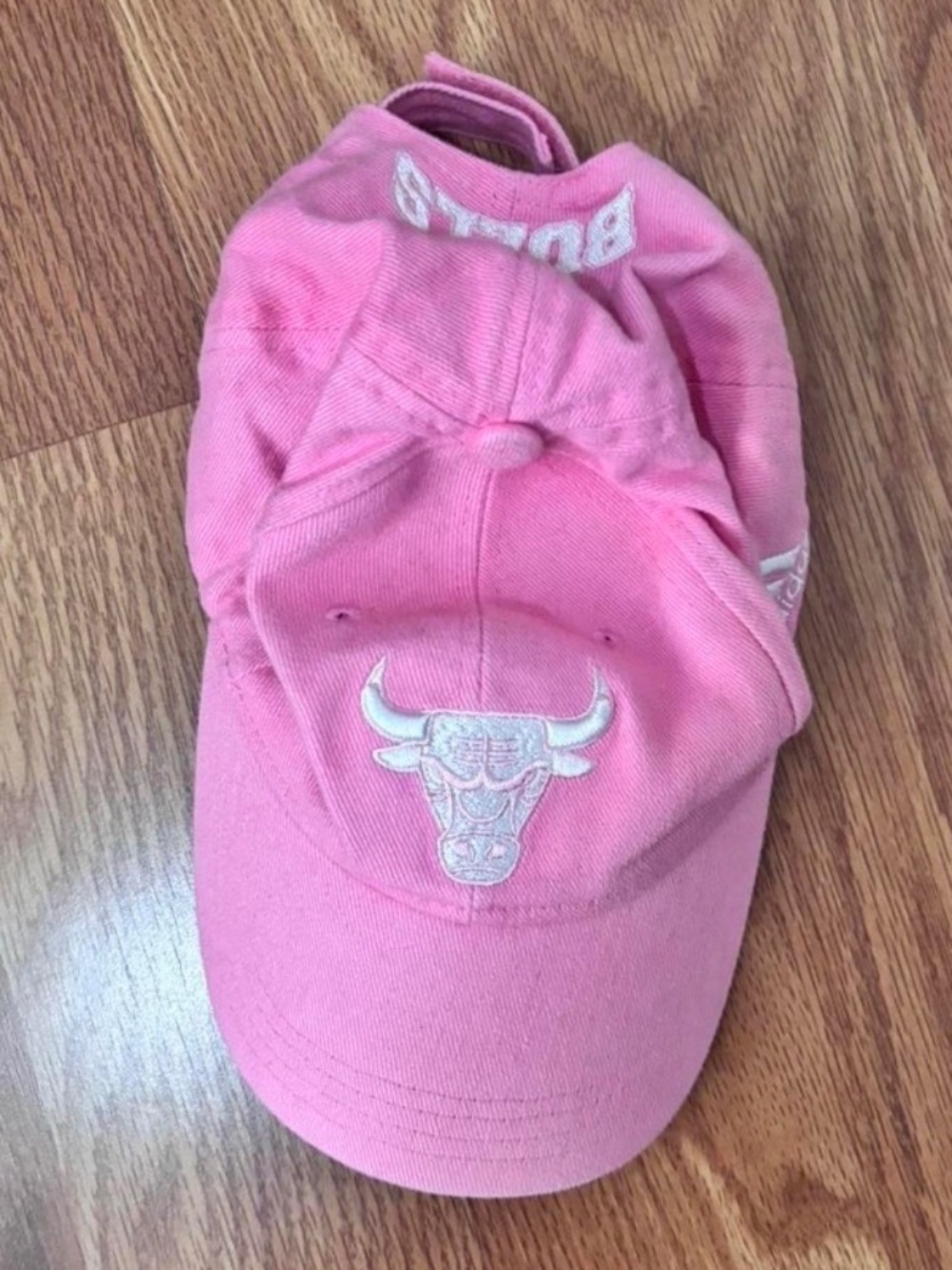 Pink Chicago Bulls New Era Dad Hat - Youth Size